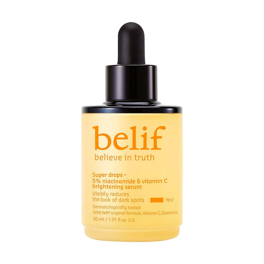 Belif | Super Drops 5% Niacinamide & Vitamin C Brightening Serum
