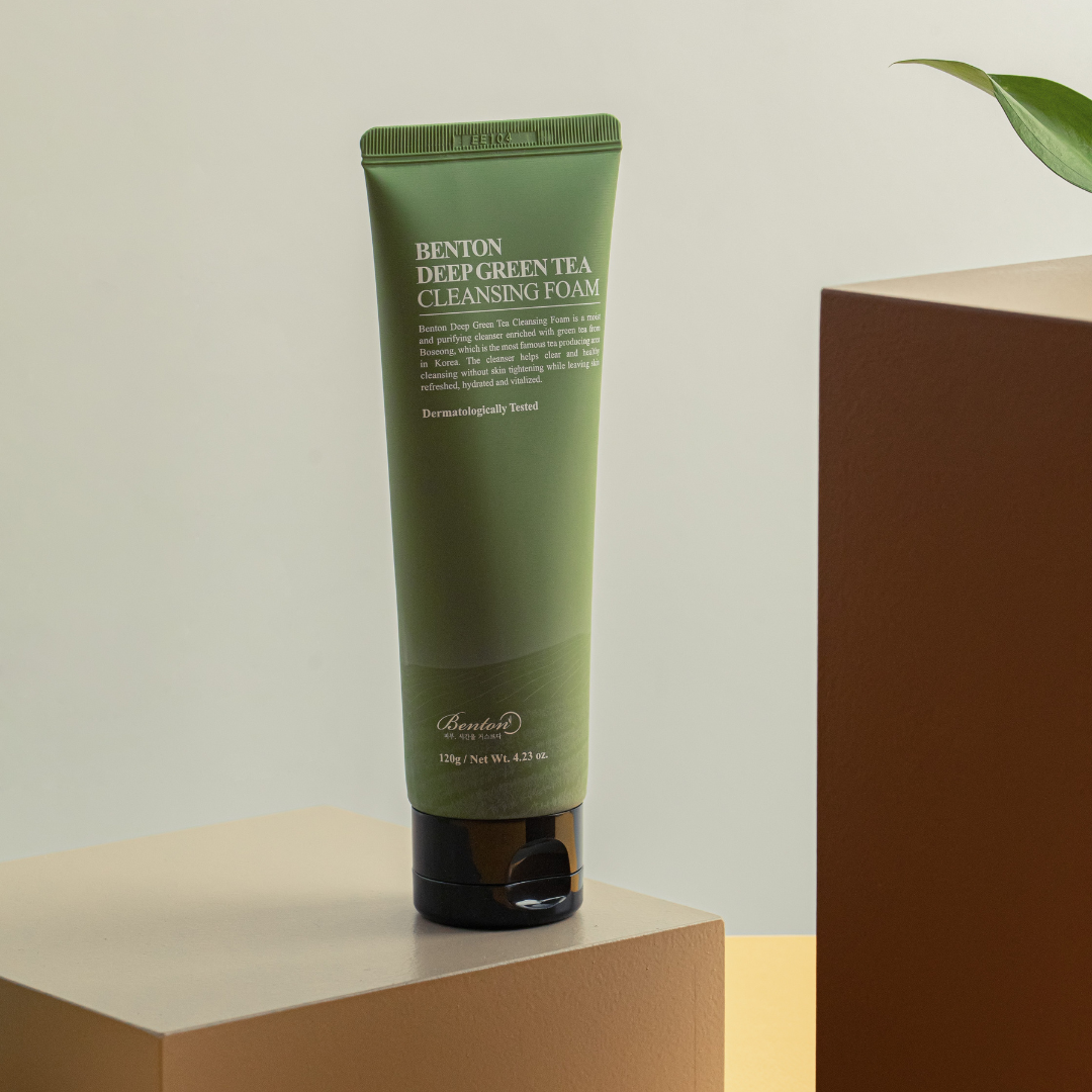 Benton | Deep Green Tea Cleansing Foam